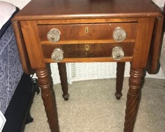 antique side table