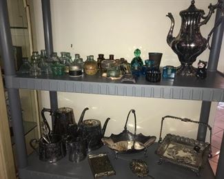 antique inkwell collection