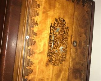 antique lap writing desk