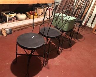 Ice Cream Parlor Chairs