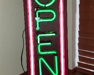 "OPEN" Neon Sign-Perfect for your Man Cave!