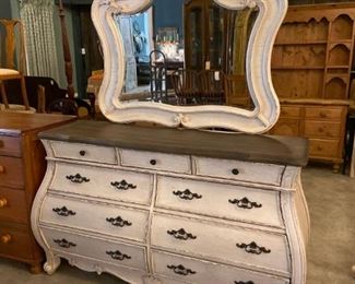 stunning dresser with mirror