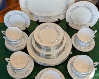 44-piece set of Minton "Pandora" china.