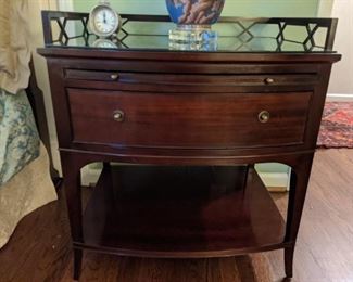 The other of the pair of Baker nightstands.