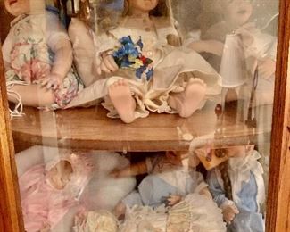 Porcelain Doll Collection. 