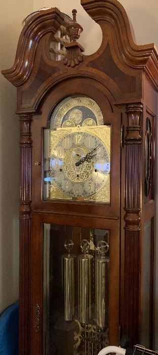 Sligh Grandfather Clock. 