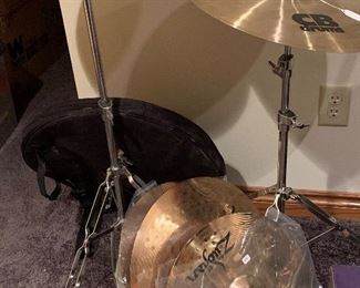 Zidjian & CB Cymbals. 