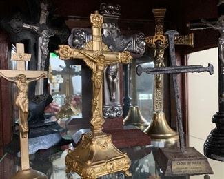 Some crucifixes may no longer be available.  A portion has been removed by client. 