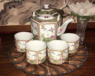 oriental tea set