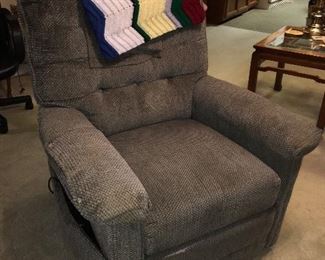 Upholstered recliner