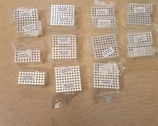 20 packages of 100 6 by 12 mm magnets