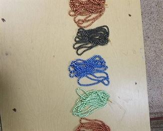 beaded necklaces - assorted colors - over 35 necklaces