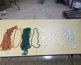 assorted necklaces and strands - approximately 70
