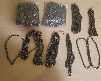 large lot of stranded beads - magnetic twist