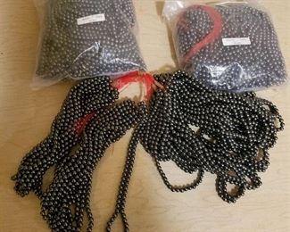 approximately 150 strands of 6mm jewelry beads