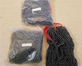 approximately 150 strands of 6 mm magnetic jewelry beads