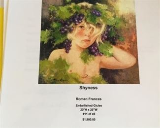 Roman Frances “shyness” 