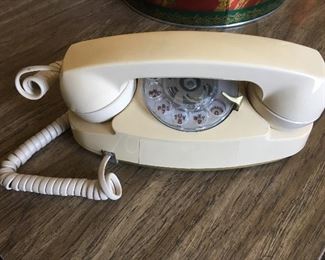 Vintage “Princess” rotary phone. Excellent condition