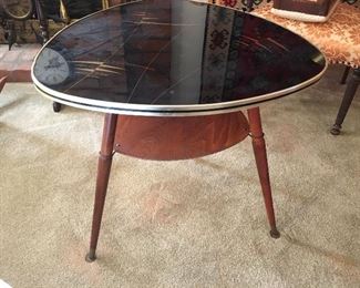 Super cool Mid century side table
