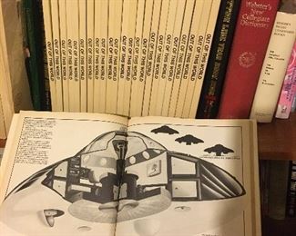 This is so cool!  A complete set of the series “out of this world”.  An illustrated library of the bizarre and extra ordinary
