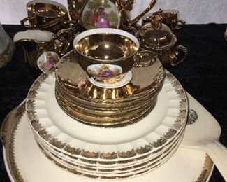 Vintage tea/luncheon set made in West Germany