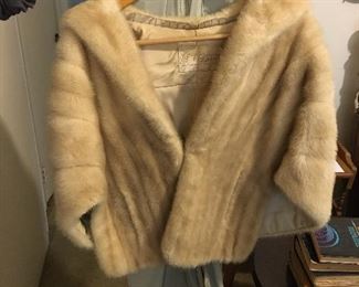 Vintage Real Mink cape from Graf’s furs