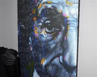 Einstein print by Stephen Fishwick