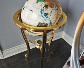 Gemstone globe
