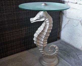 Seahorse outdoor table