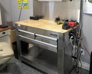 Kobalt stainless work bench