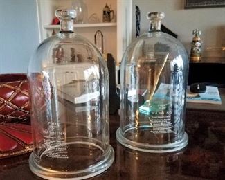 Pyrex bell jars