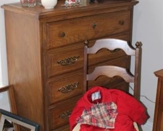 Stanley chest of drawers, and a child's snow suit!!!