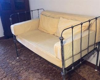 Antique iron children’s bed