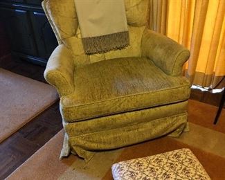 Vintage upholstered chair