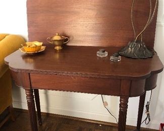 Antique card table