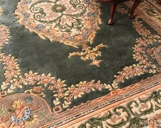 Wool oriental rug