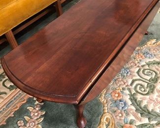 Vintage drop leaf coffee table