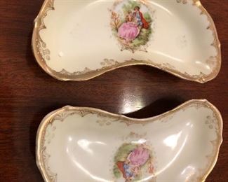 Antique Royal Vienna Bone  China  dishes