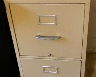 Industrial 2-Drawer File Cabinet	29x15x26in	HxWxD
