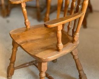 7pc Solid Hardwood Country Table w/ 6 Chairs	29x48x84-72-30	HxWxD
