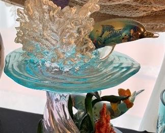 Bradford Rainbow Sea Glass Sculpture		
