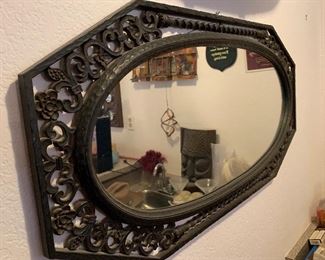 Faux Iron Mirror		
