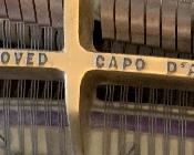 P.A. Starck Baby Grand Piano 4’8”	38x55x58	HxWxD
