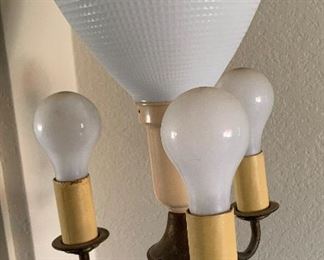 Vintage torchiere lamp		
