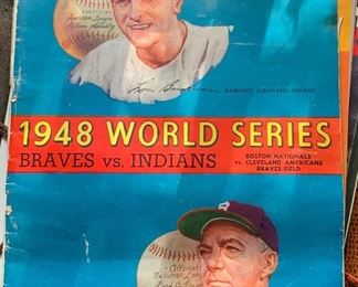 1948 World Series Program		
