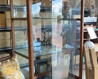 Oak & Glass Display case $295. Great Price!!