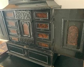 Gorgeous Jewelry box from the 1800's. Needs very minor TLC. Very unique piece at a great price, must see to appreciate!!  $1200