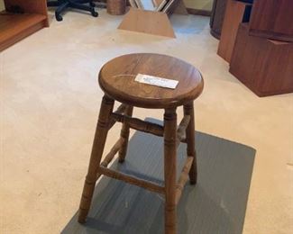
#41 wood stool $ 20.00