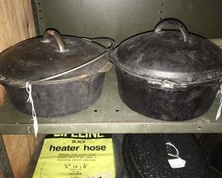 old cast pots