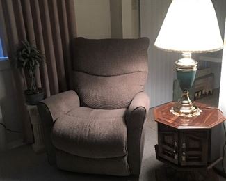 LaZBoy recliner and furnishings